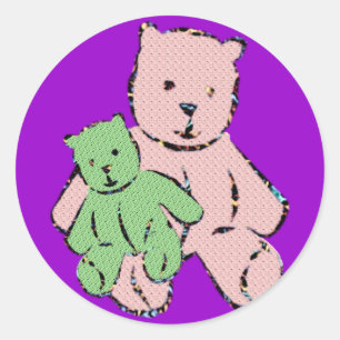 Adesivo Redondo Childrens Stickers