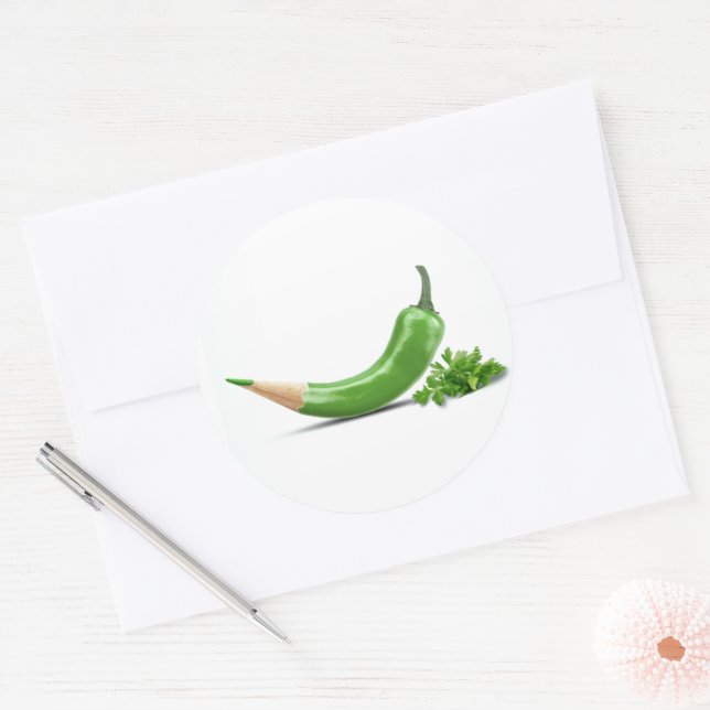 Adesivo Redondo Chili (Envelope)