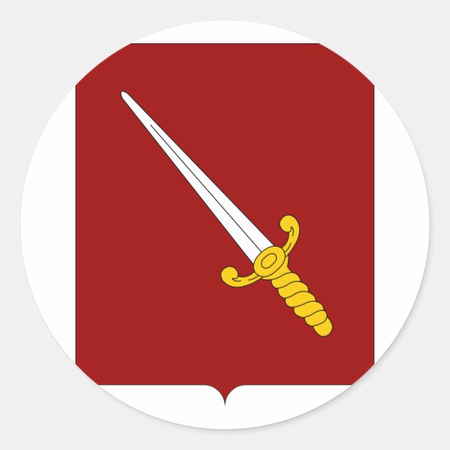 Adesivo Redondo Chimay, Bélgica (Frente)