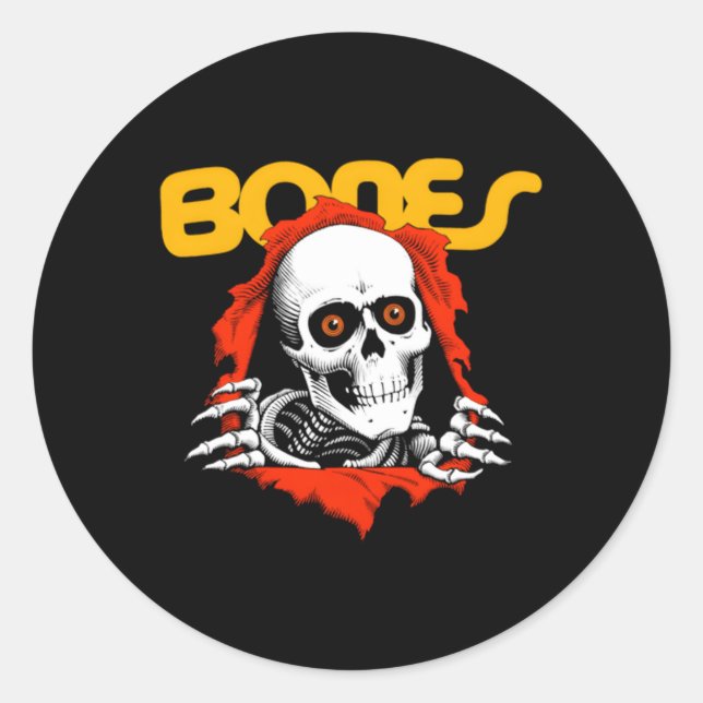 Adesivo Redondo Chin Animal Você O Viu? (Frente)