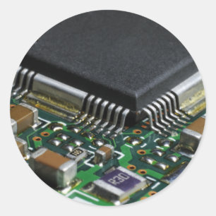 Adesivo Redondo Chip