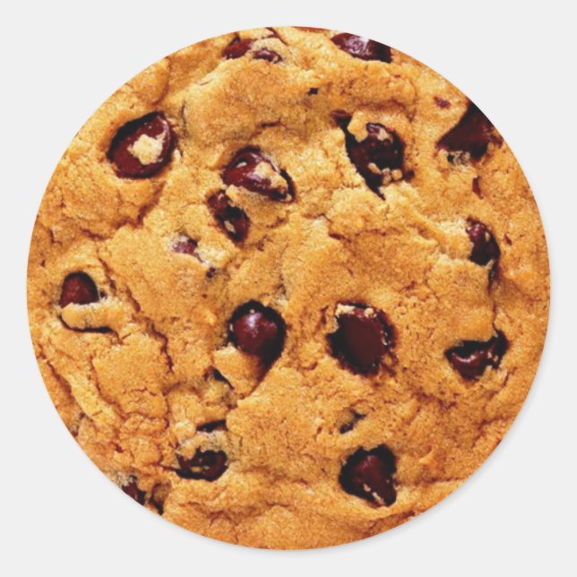 Adesivo Redondo Chip de Chocolate Vencedor do TBA (Frente)