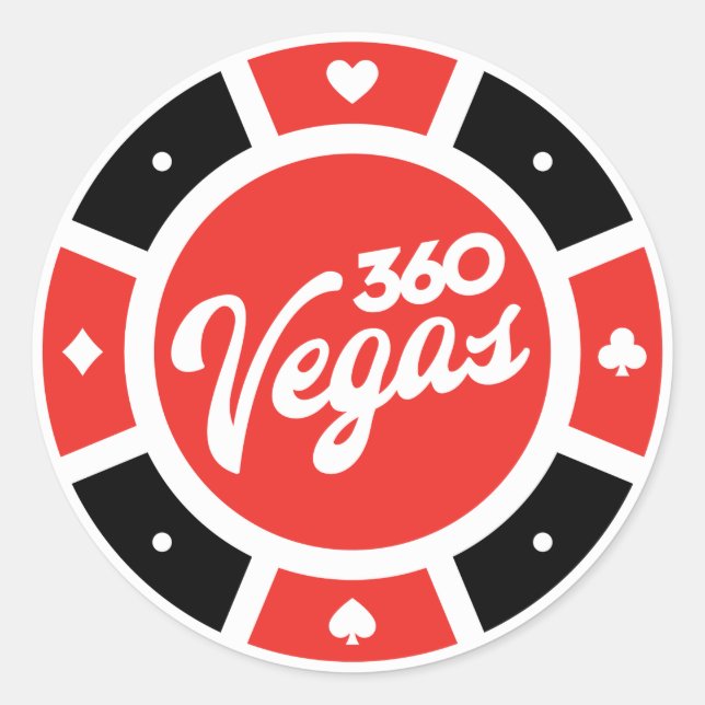 Adesivo Redondo Chip Throwback Logo (Frente)