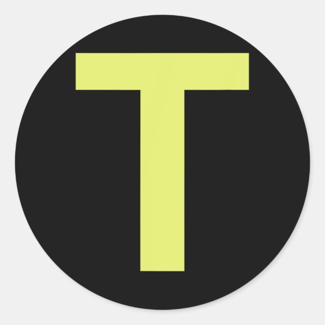 Adesivo Redondo Chipmunk Halloween Carnival Group - Letra de fanta (Frente)