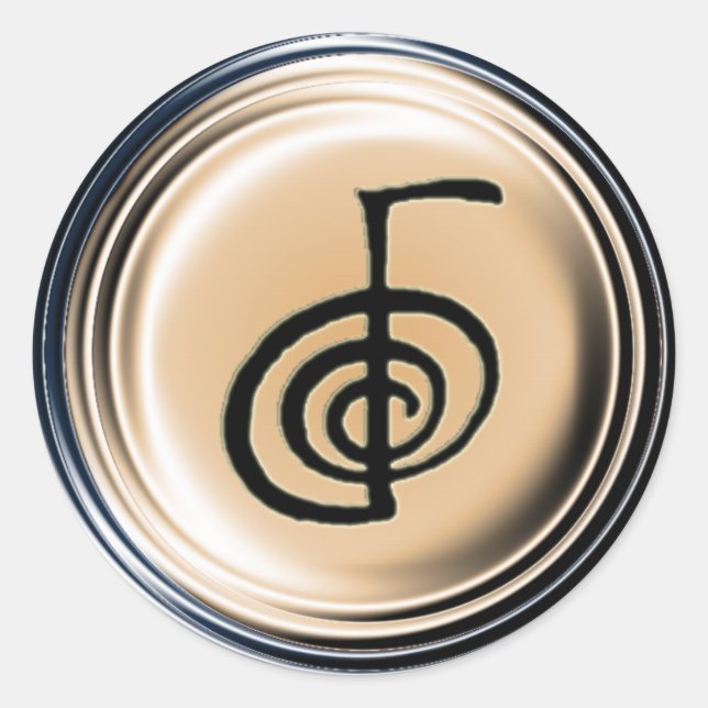 Adesivo Redondo Cho Ku Rei Sticker (Frente)