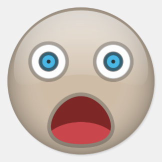 Adesivo Redondo Chocado