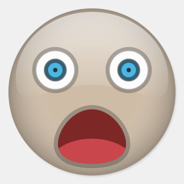 Adesivo Redondo Chocado (Frente)