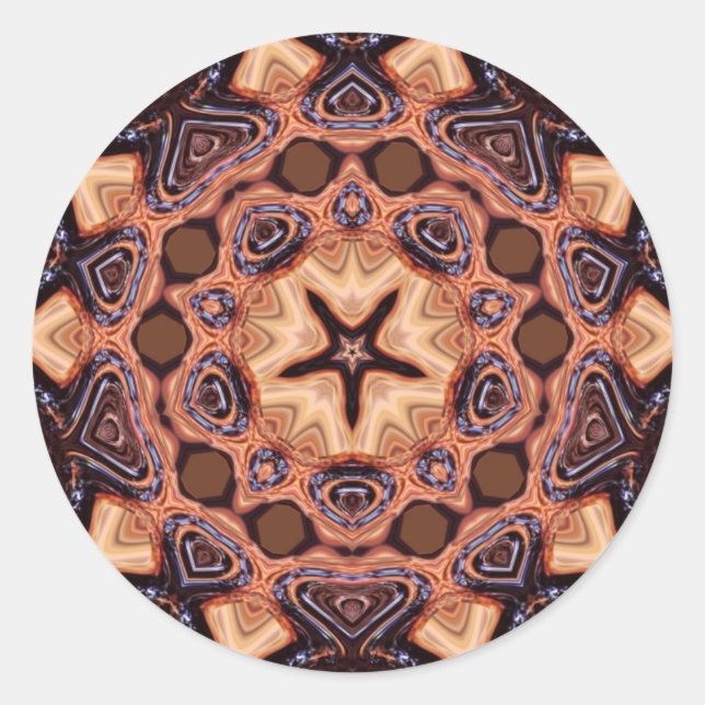 Adesivo Redondo chocdots Sticker (Frente)