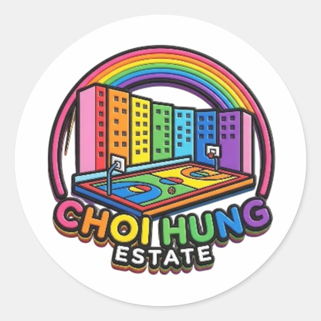 ADESIVO REDONDO CHOI HUNG ESTATE (Frente)