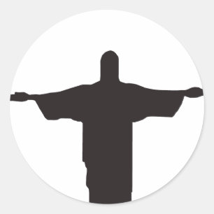 Adesivo Redondo Christ