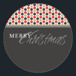 Adesivo Redondo CHRISTMAS STICKER: Floco de neve minispotente 5<br><div class="desc">Ilustração e design original de Kat Massard copyright 2009. - - - - - - - - - - - - - - - - - - - - - - - - - - - - - - - - - - - - - - - - - -...</div>