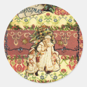 Adesivo Redondo christmas stickers large 3"