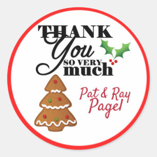 Adesivo Redondo Christmassagem, Obrigado, Viciados