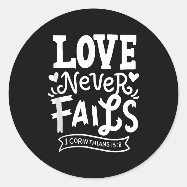 Adesivo Redondo Christs Quotes Bible Verse Tee Religious Gift Tank (Frente)