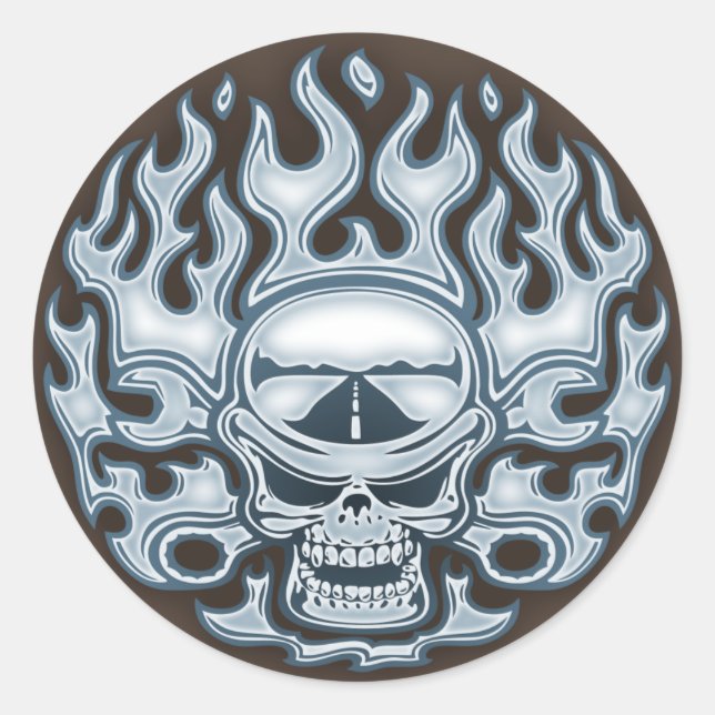 Adesivo Redondo Chromeboy -WF (Frente)