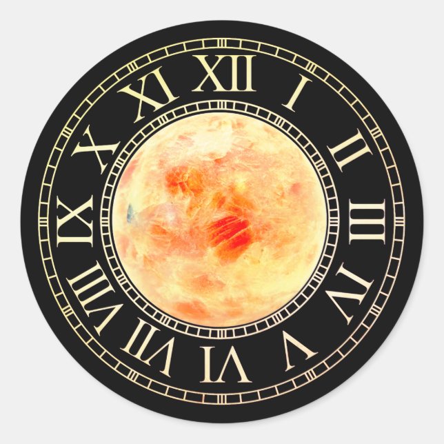 Adesivo Redondo Chrono Mistica Sticker - Sunstone (B) (Frente)