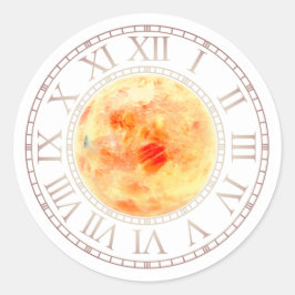 Adesivo Redondo Chrono Mistica Sticker - Sunstone (W)