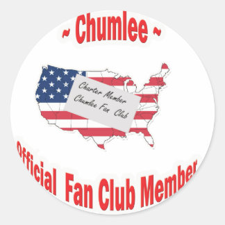 Adesivo Redondo Chumlee-Fan-Club