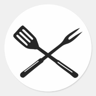 Adesivo Redondo CHURRASCO - Churrasco