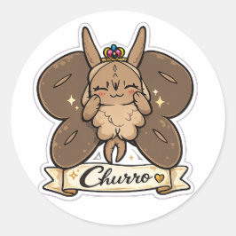 Adesivo Redondo Churro, Co-mascote do InkAndCrits