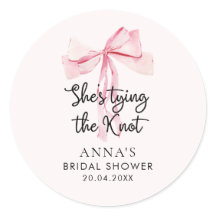 Chuva de Arroz com Laço Rosa