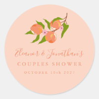 Chuva de Casamento de Frutas de Pêssego Boho de Ve