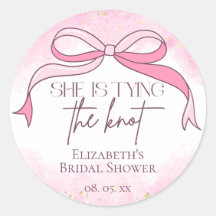 Chuva de Noiva Rosa Elegante Ela Está Casando