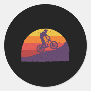 Adesivo Redondo Ciclismo de Montanha Legal Para Homens Mulheres Ci