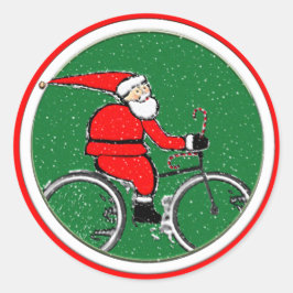 Adesivo Redondo Ciclismo de Natal