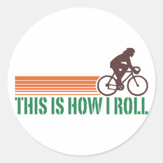 Adesivo Redondo Ciclismo (fêmea)