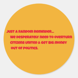 Adesivo Redondo Cidadãos United Round Sticker