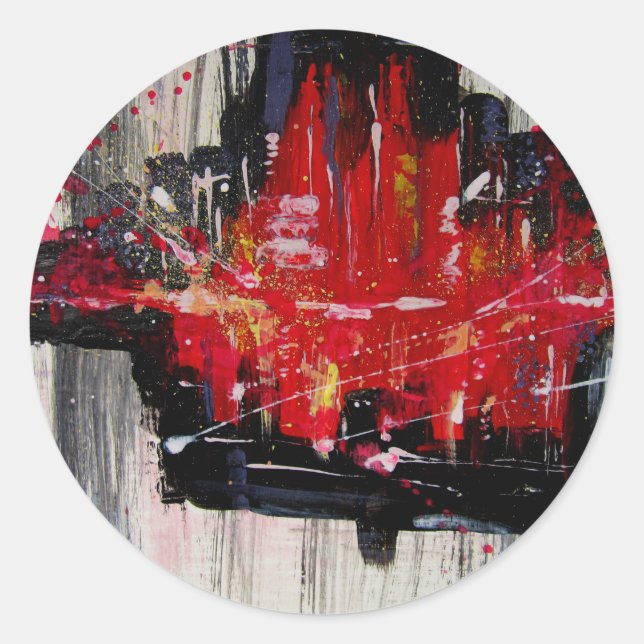 Adesivo Redondo cidade (Frente)