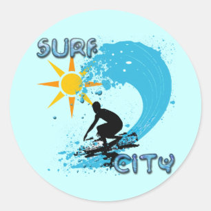 ADESIVO REDONDO CIDADE DO SURF