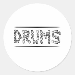 Adesivo Redondo Cilindros de Snare