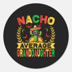Adesivo Redondo Cinco De Mayo Divertida Nacho Neta Neta Neta Neta
