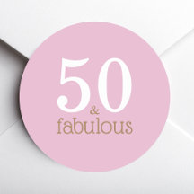 Cinquenta e Fabuloso Aniversário Rosa com Elegânci
