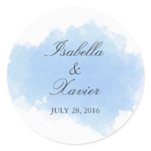 Cintura Azul | Vinheta-Favor de Casamento