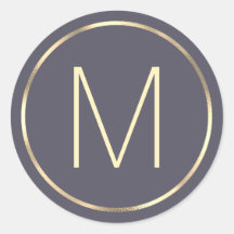 Cinza Dourada monograma