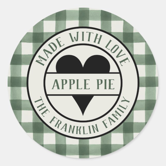 Adesivo Redondo Cinza e búfalo preto feitos com paixão (Frente)