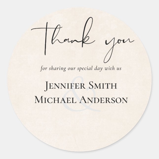 Adesivo Redondo CINZA Pêssego do ORÇAMENTO Aquarela (Frente)