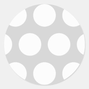 Adesivo Redondo Cinzas leves com pontos