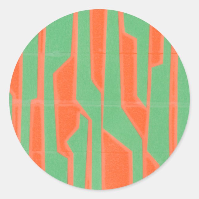 Adesivo Redondo Circuito Moderno I (Frente)