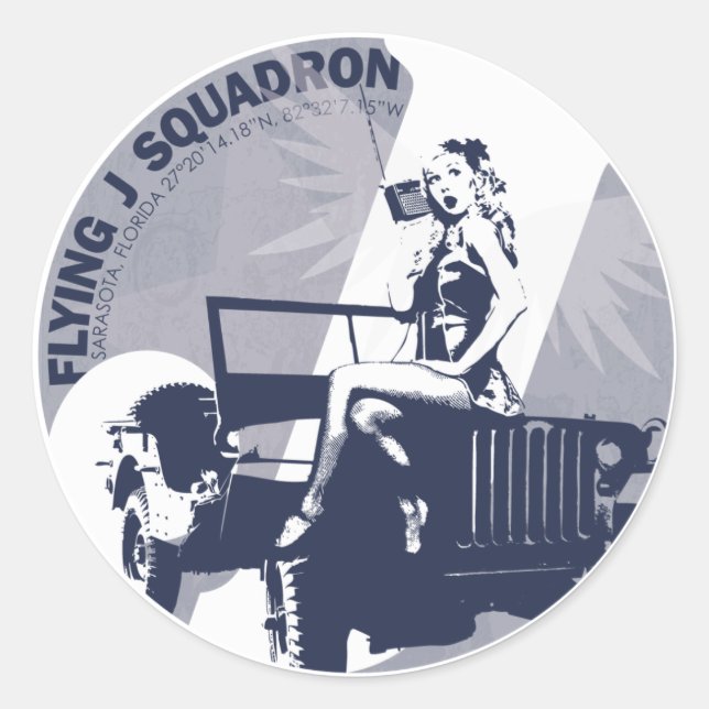 ADESIVO REDONDO CÍRCULO AZUL (Frente)