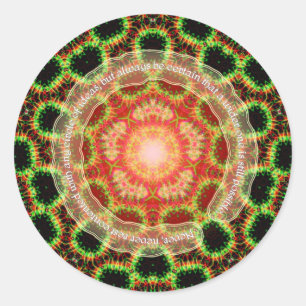 Adesivo Redondo Círculo de Coletor de Ideias