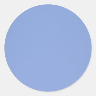 Adesivo Redondo Círculo de cor dos azul-céu