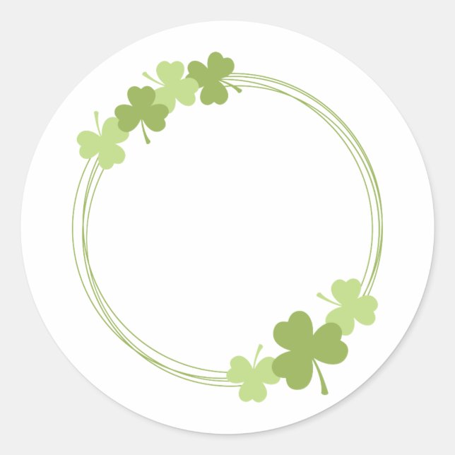 Adesivo Redondo Círculo de Fechamento (Frente)