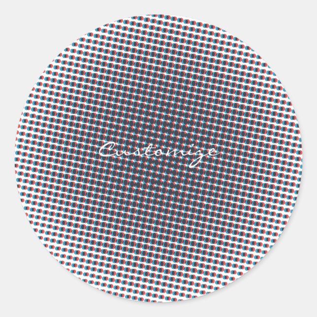 Adesivo Redondo Círculo de Hipnose Arredondada Thunder_Cove (Frente)