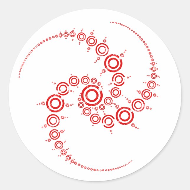 Adesivo Redondo círculo de recorte (Frente)