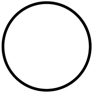 Adesivo Redondo Círculo de vazio (Adicionar Texto)