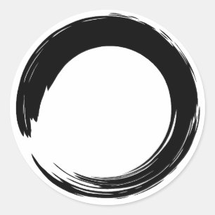 Adesivo Redondo Círculo Enso Zen